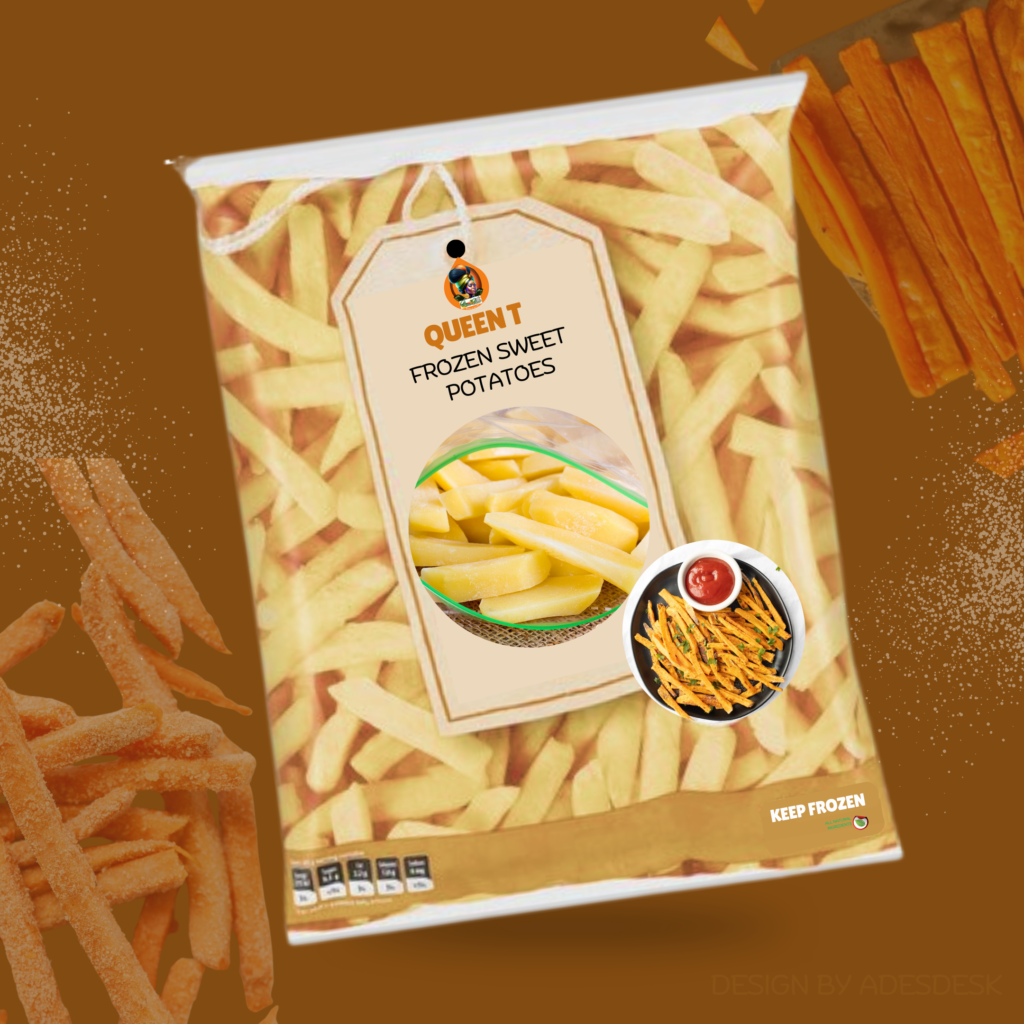 freezing and packaging sweet potatoes